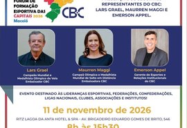 Maceió recebe fórum esportivo com campeões olímpicos e grandes nomes do esporte brasileiro
