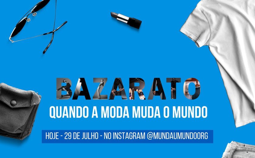 ONG Mundaú Mundo promove bazar online a fim de captar recursos para projetos sociais