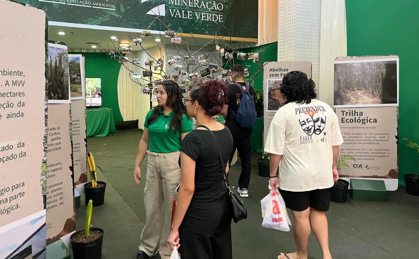 MVV leva Centro de Educação Ambiental para dentro de shopping em Arapiraca