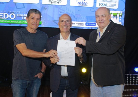 Penedo oficializa candidatura à rede mundial de Cidades Criativas