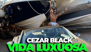Lancha e carro conversível: a vida luxuosa de Black fora do BBB 23