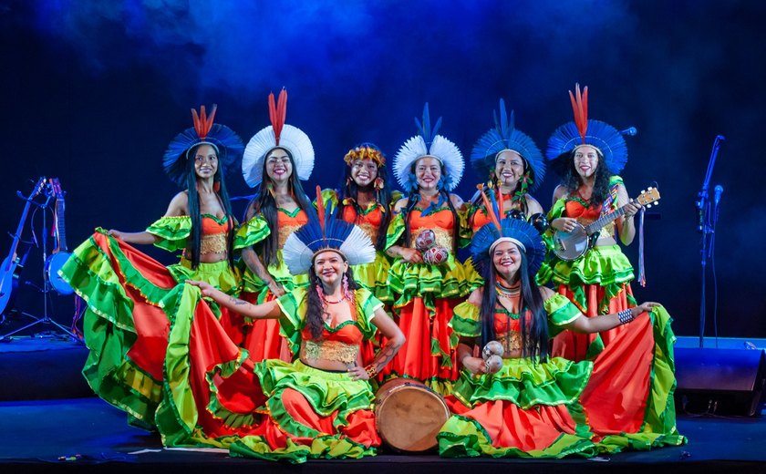 Suraras do Tapajós leva música e cultura indígena ao Sesc Arapiraca
