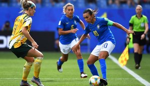 Marta estreia na Copa do Mundo, deixa o seu, mas Brasil sofre virada da Austrália