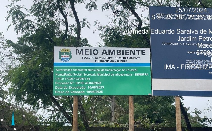 IMA embarga obra e autua em R$ 450 mil Prefeitura de Maceió e Braskem por crime ambiental