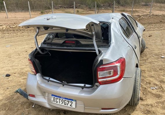 Motorista morre após carro capotar na AL-220 em Girau do Ponciano