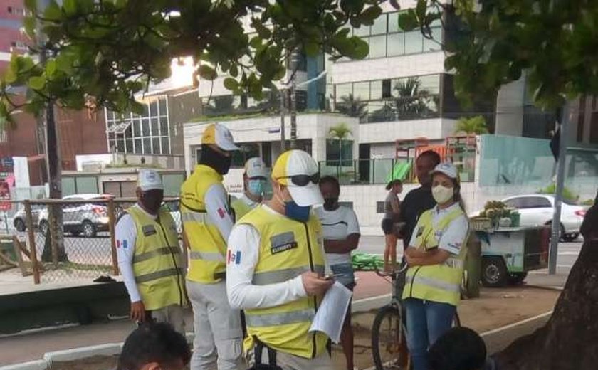 Ronda no Bairro presta socorro a idoso em situação de rua na Pajuçara