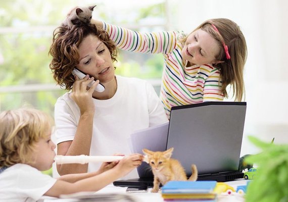 “Existe um mito de que a mulher pode administrar muitas coisas ao mesmo tempo”