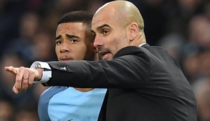 Guardiola rasga elogios a Gabriel Jesus e destaca disposição do atacante