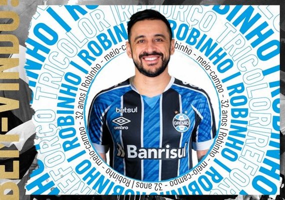 Grêmio anuncia a contratação do meia Robinho, ex-Cruzeiro e Palmeiras