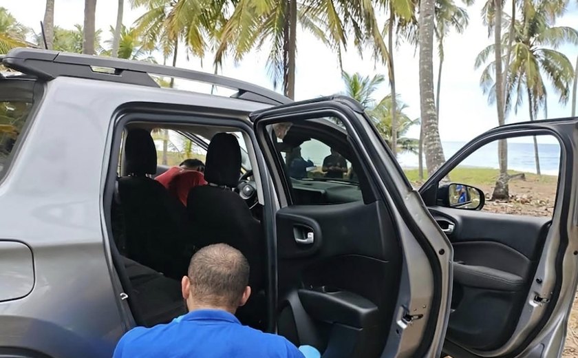 Polícia Civil investiga morte de empresário encontrado dentro de carro na Praia da Sereia