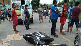 Funcionário de lava a jato leva carro para dar volta e se envolve em acidente com moto