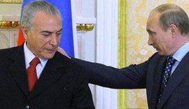 Na Rússia, ninguém quer saber de Michel Temer