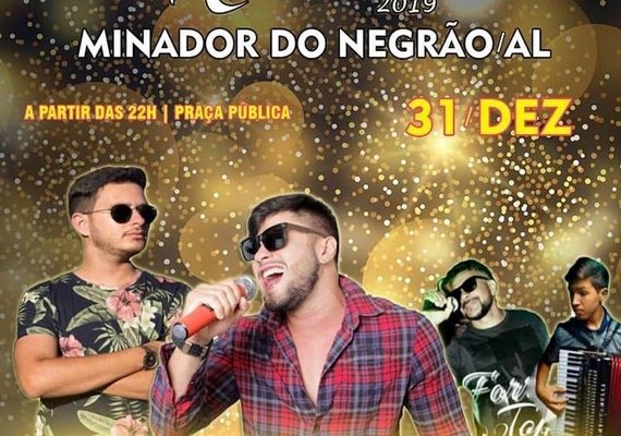 Minador do Negrão/AL anuncia grande festa para a virada do ano  