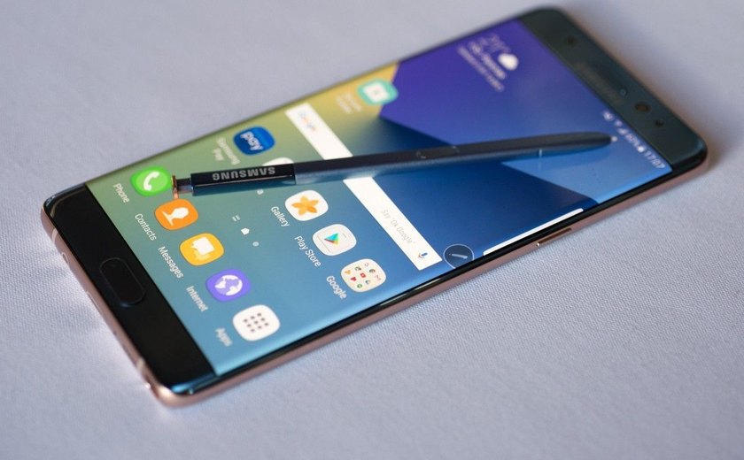 Fábrica das baterias do Samsung Galaxy Note 7 pega fogo na China