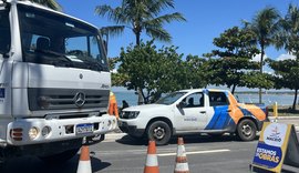 Serviço de drenagem interdita trechos da Avenida Cícero Toledo, nesta quarta-feira (28)
