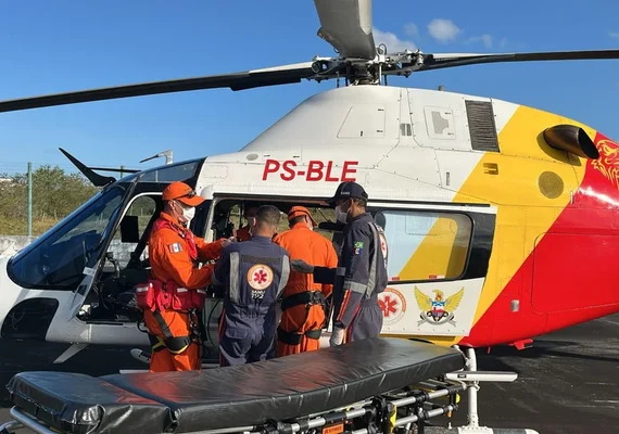 Motociclista de 60 anos sofre grave lesão após colisão ao desviar de criança em São Luís do Quitunde
