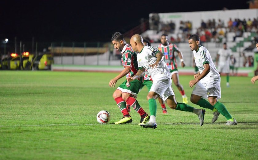 CSE e Murici empatam em Palmeira dos Índios pelo Campeonato Alagoano