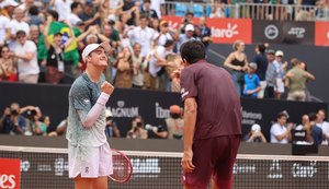 João Fonseca e Marcelo Melo garantem título de duplas do Rio Open