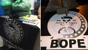 Dois homens são presos com 4,7 kg de maconha e comprimidos de LSD