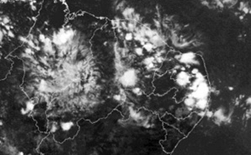 Semarh aponta previsão de chuvas de intensidade fraca a moderada em Alagoas