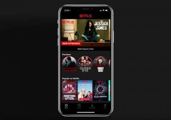 Em seu aplicativo, Netflix oficializa 'stories' com vídeos de 30 segundos