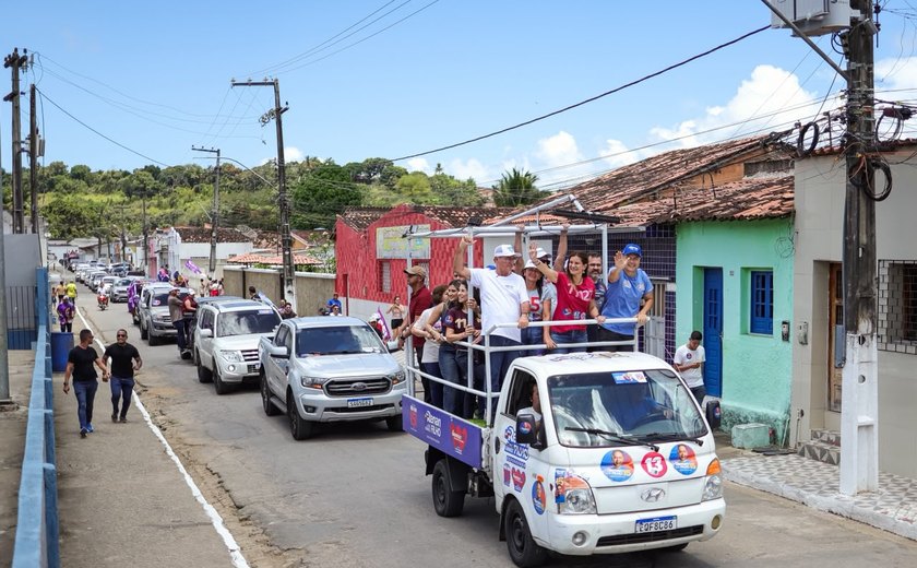 Mobilização em Atalaia reúne prefeito, vereadores e lideranças locais em apoio a Ceci, Renan Filho e Renan Calheiros