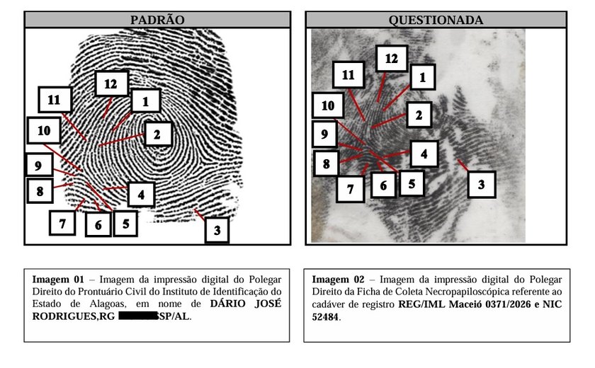 Polícia Científica confirma que corpo encontrado em Rio Largo é de motorista de aplicativo