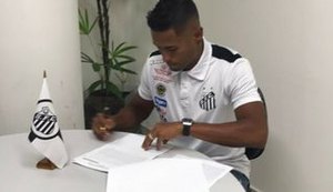 Kayke assina contrato de empréstimo de um ano com o Santos