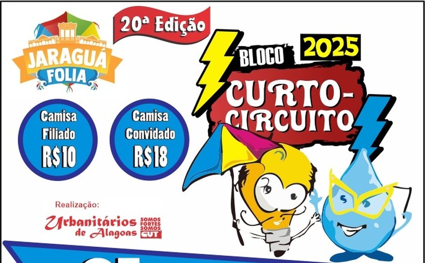 Abadás para o Bloco Curto Circuito começam a ser vendidos esta semana