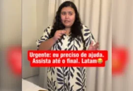 Influenciadora relata dificuldade para embarcar com cão de serviço em Maceió