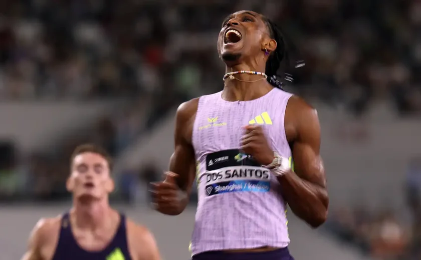 Alison dos Santos abre Diamond League vencendo recordista mundial
