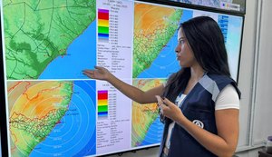 Final de semana em Alagoas deve ser de nebulosidade variável e chuvas rápidas
