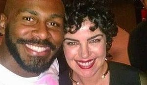 Ana Paula Arósio reaparece em foto com ator da época de escola em São Paulo