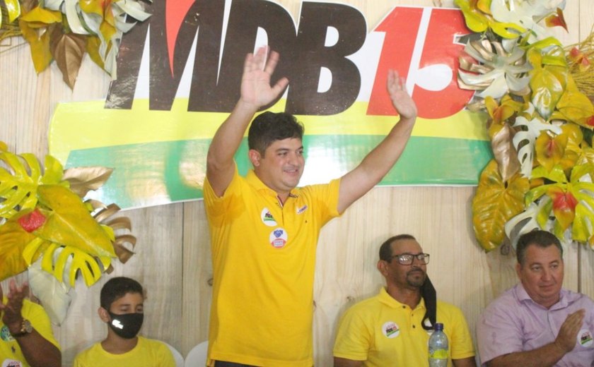 MDB confirma David Pedrosa para disputar reeleição em Porto Calvo