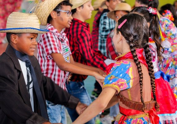 Alunos da rede pública de Maceió intensificam preparativos para o 24º Festival Junino