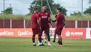 CRB finaliza preparação para enfrentar o Fortaleza pela Copa do Brasil