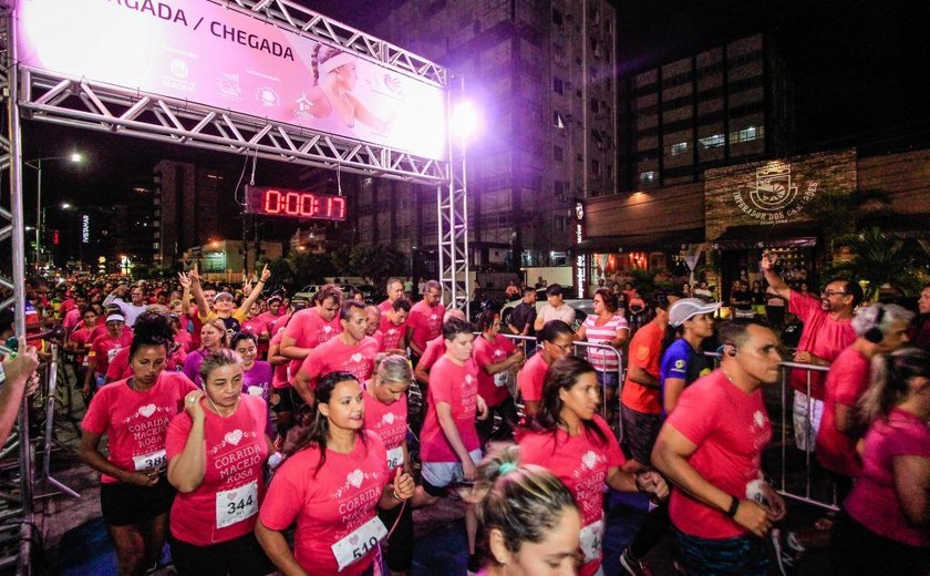 Inscrições para a Corrida Rosa estão abertas até o dia 07 de outubro