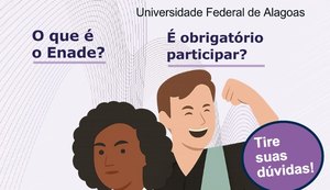 Ufal divulga cartilha e lista de estudantes selecionados para o Enade 2025