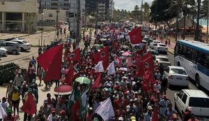 Manifestação contra as reformas de Temer marcam o Dia do Trabalhador