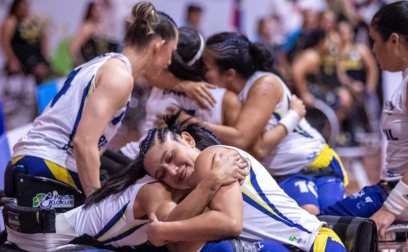 Seleções do Brasil garantem vaga no mundial de basquete sobre rodas