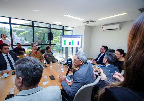 Governador promete não dar trégua à criminalidade em Alagoas