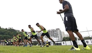 Sem jogos até 12 de março, time do Botafogo faz mini pré-temporada