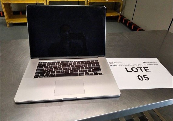Leilão da Receita tem MacBook por R$ 900 e iPhone 7 Plus por R$ 250