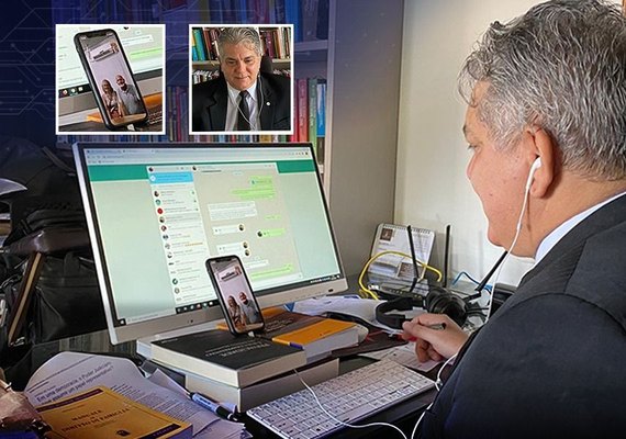 ﻿Casamento por videoconferência é opção em AL durante pandemia