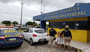 PRF recupera veículo em menos de 48 horas após roubo e realiza prisões