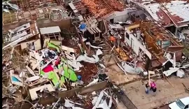 Tornado destrói 90% de cidade no Paraná e causa seis mortes