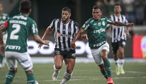 Atlético-MG empata com Palmeiras e dá outro passo rumo ao título