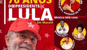 PT realiza Ato de Filiação em comemoração ao aniversário de Lula