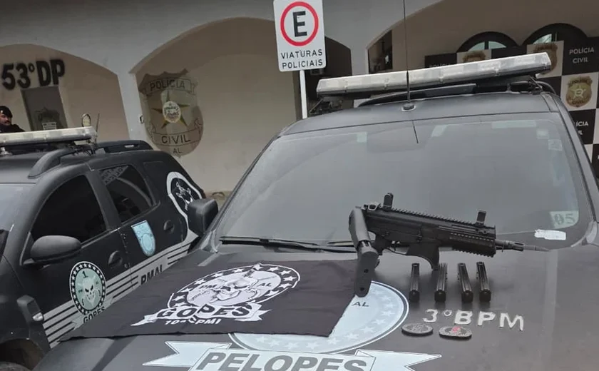 Idosa é presa com arma de grosso calibre na zona rural de Arapiraca
