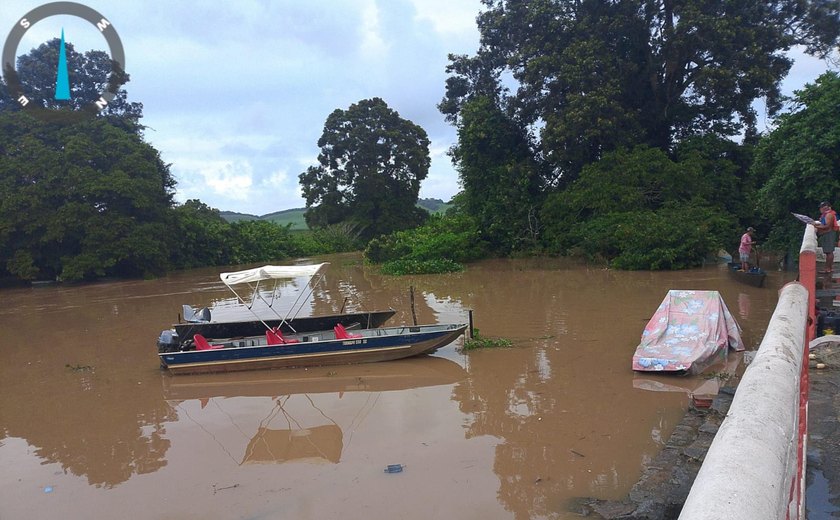 Governo de Alagoas mantém alerta vermelho e monitora rios após fortes chuvas